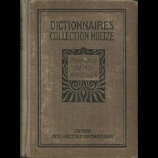 Dictionnaires collection holtze / Francais-dano-norvégien