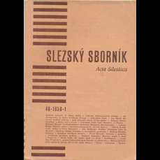 Slezský sborník 1948 - 1950 / 1-4