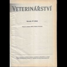 Veterinářství / Ročník 1954 (kompletní sborník)