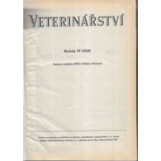 Veterinářství / Ročník 1954 (kompletní sborník)
