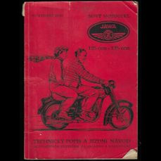 Nový motocykl JAWA 125 ccm-175 ccm  / Technický popis a jízdní návod se zvláštním zřetelem na obsluhu a udržování (1959)