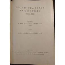 Technická práce na Ostravsku 1926 - 1936