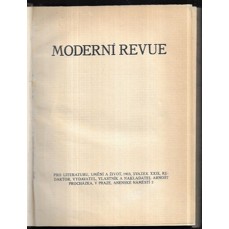Moderní revue pro literaturu, umění a život / 1915 (komplet 6 čísel)