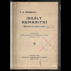 Ideály humanitní / Několik kapitol (1920)