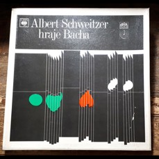 Albert Schweitzer hraje varhanní skladby J. S. Bacha (2xLP)