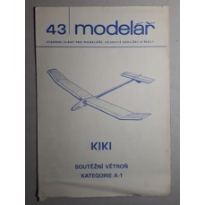 KIKI - Soutěžní větroň kategorie A-1 / Modelář 43