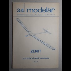 ZENIT - soutěžní větroň kategorie A-2 / Modelář 34