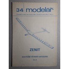ZENIT - soutěžní větroň kategorie A-2 / Modelář 34