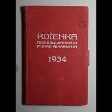 Ročenka československých mistrů pekařských / 1934