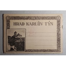 Hrad Karlův Týn / Soubor 10 fotografií pohlednicového formátu (leporelo)