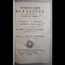 Nomenclator botanicus, sistens plantas omnes in Caroli a Linné speciebus plantarum
